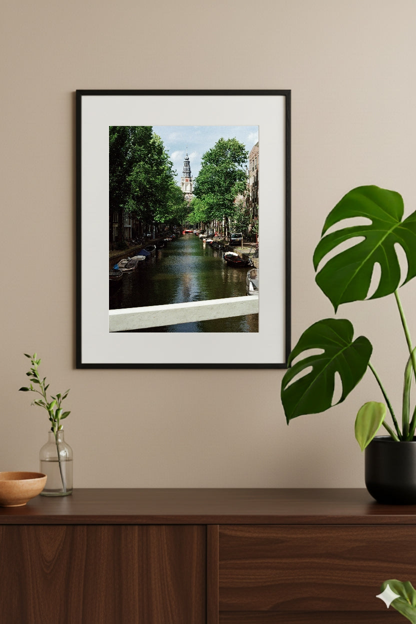 Amsterdam Zuiderkerk Canal