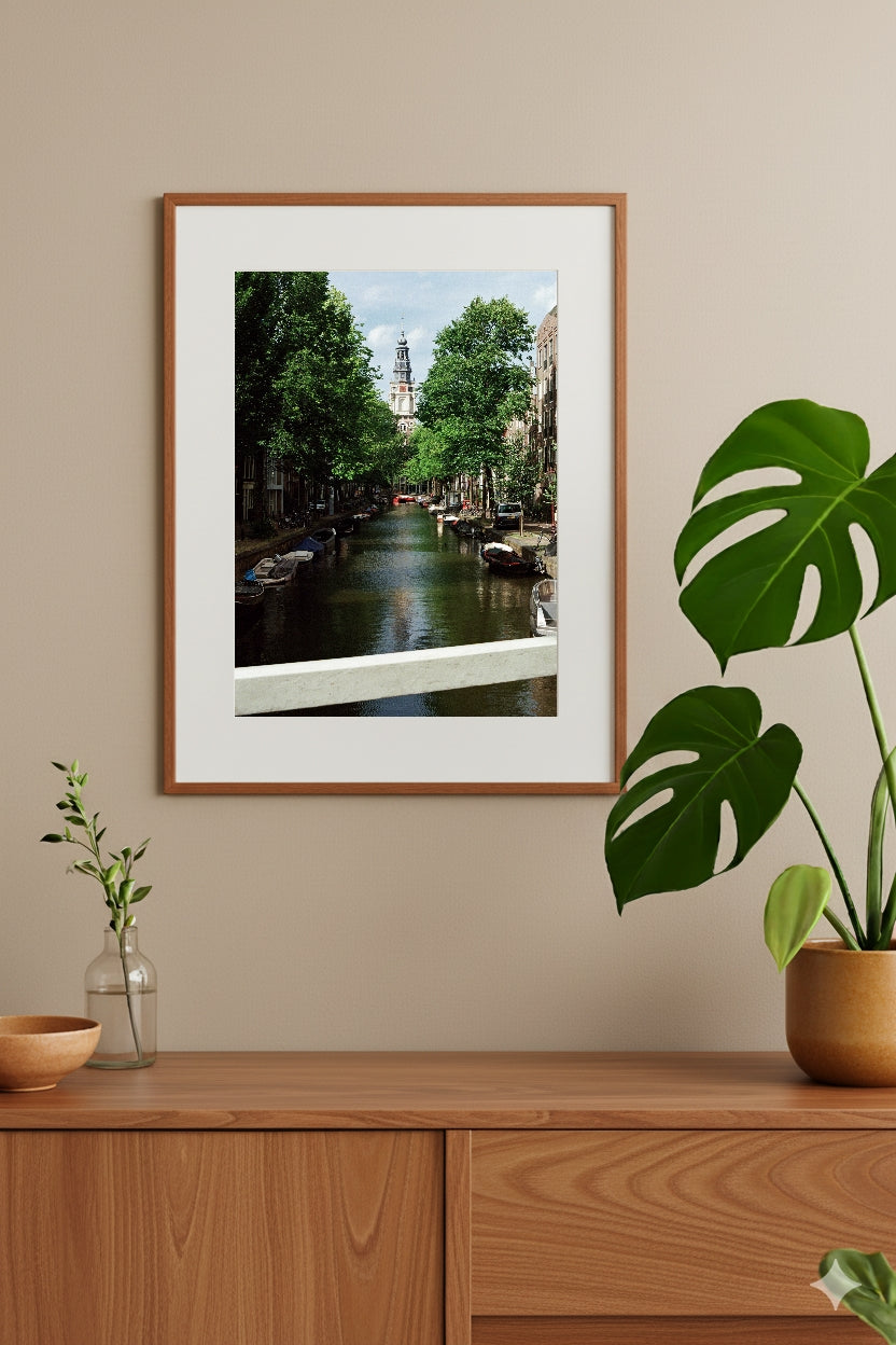 Amsterdam Zuiderkerk Canal