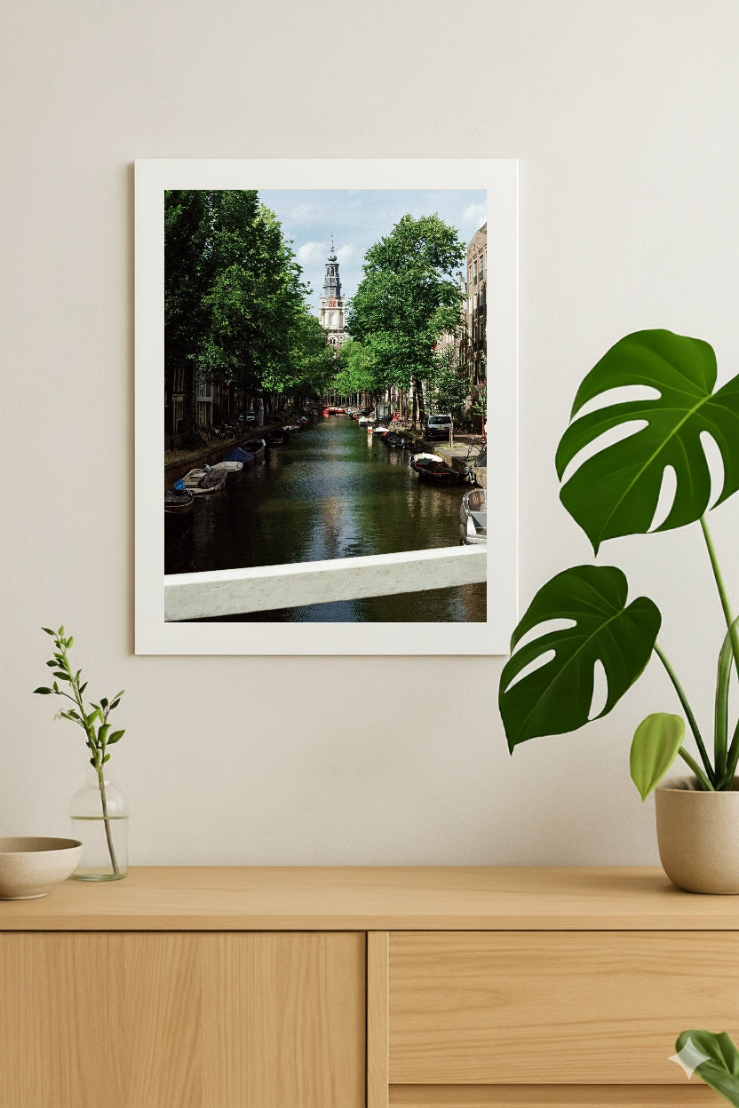 Amsterdam Zuiderkerk Canal